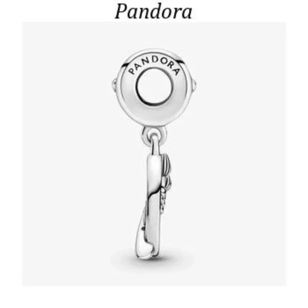 Pandora Silver Bracelet Charm with Multicolor Accents